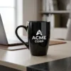 Cello Mug 4 Cello Mug Black Desk Placement