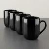 Ceramic Tea Mugs 4 Ceramic Tea Mugs 6 Oz Black Inventory Alignment