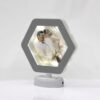 Magic Mirror Sublimation Led Photo Frame Hexagon Grey MB0PF043