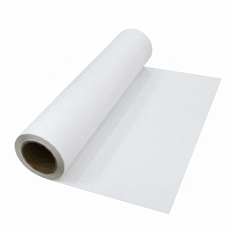 Flock Heat Transfer Vinyl White White MB0VL004 Exact Replica