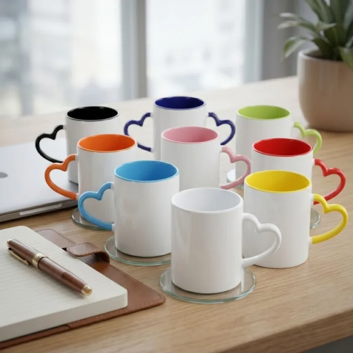 Heart Handle Mug Indian