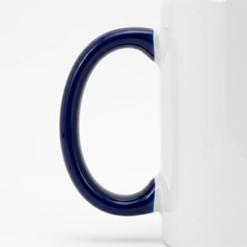 Inner Handle Colored Sublimation Mug Dark Blue Dark Blue HANDLE ERGONOMICS Inner Handle Colored Sublimation Mug - Dark Blue - Dark Blue HANDLE ERGONOMICS