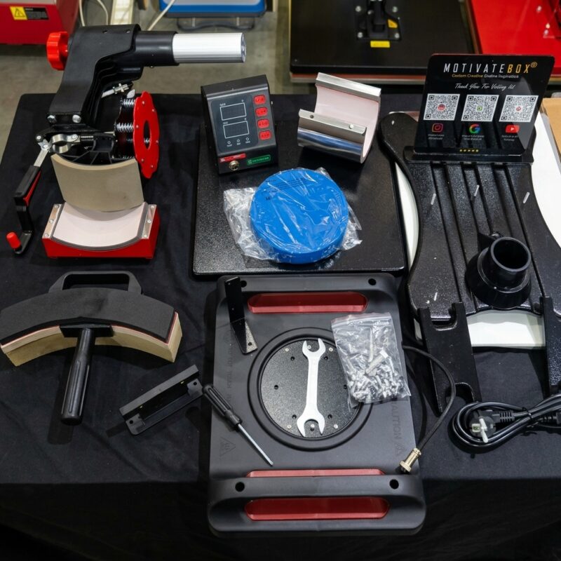 5 In 1 Machine Red+black (8001 - Assembly Machine) EXACT REPLICA