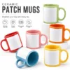 Sublimation Ceramic Patch Mug 2 Ceramic Patch Mug