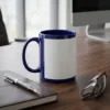 Sublimation Ceramic Patch Mug 5 Ceramic Patch Mug - Dark Blue - Dark Blue FORMAL CORPORATE CONTEXT