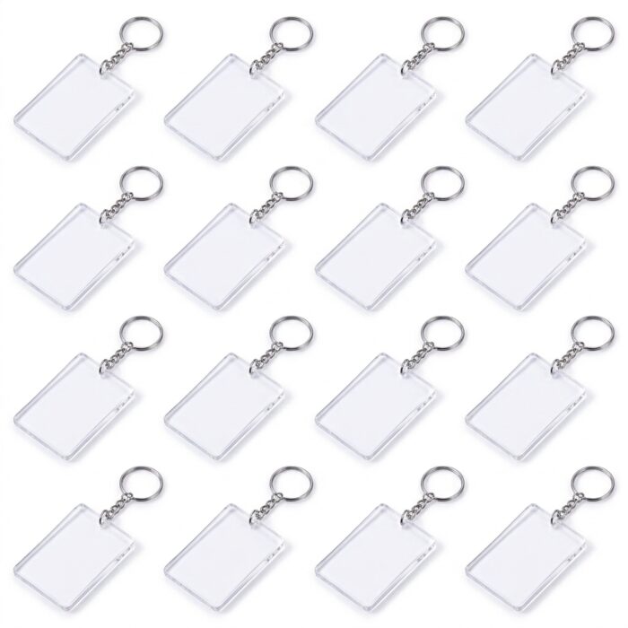 Acrylic Keychain - Rectangle B2B VOLUME ARRANGEMENT