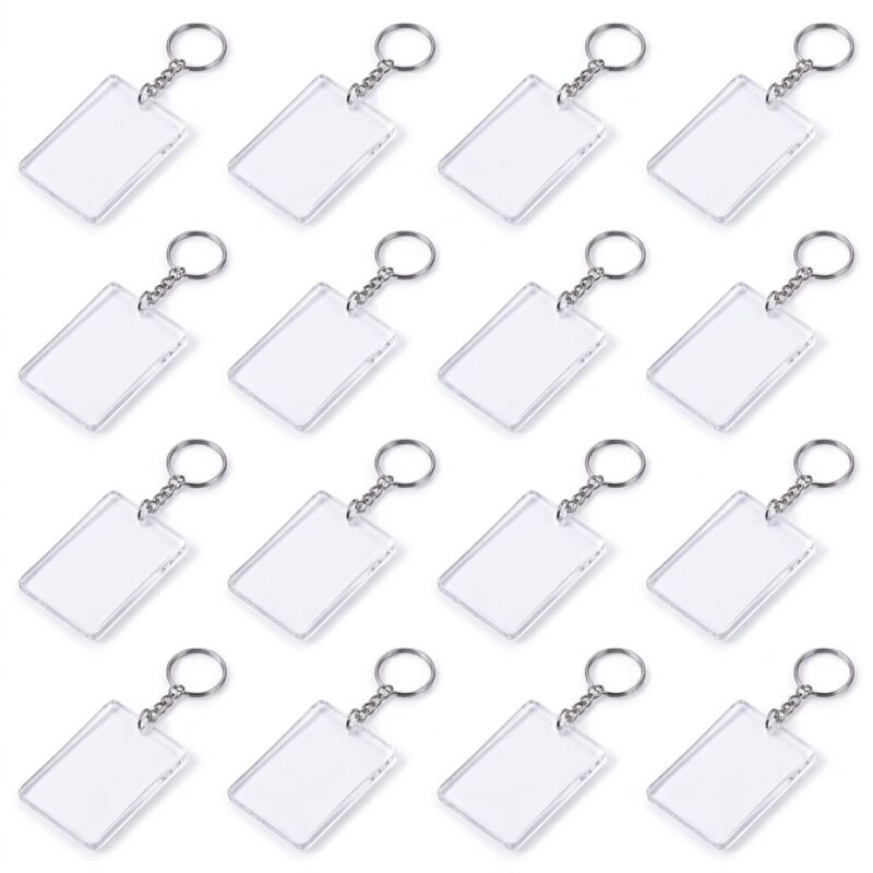 Acrylic Keychain - Rectangle B2B VOLUME ARRANGEMENT