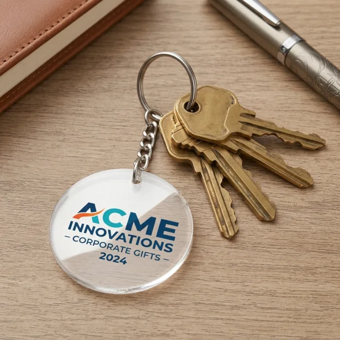 Acrylic Keychain - Round CORPORATE GIFTING CONTEXT