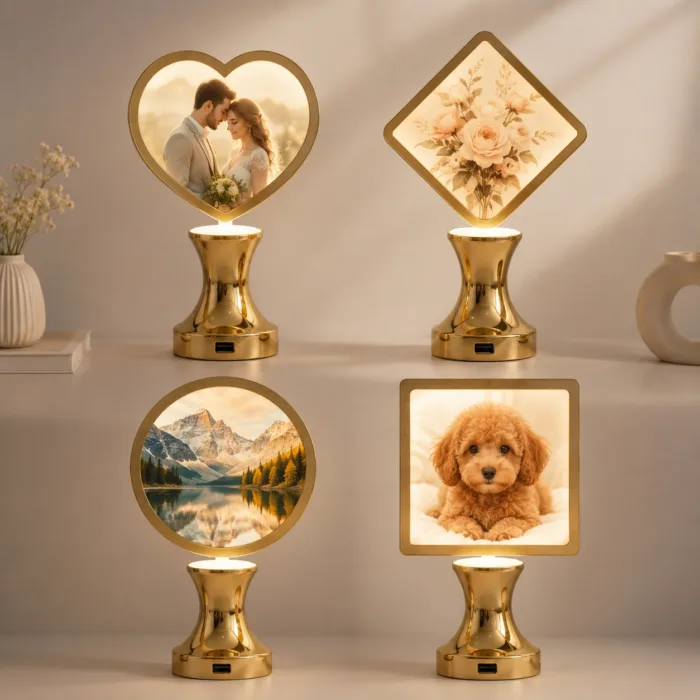 Sublimation Rotating Lamp