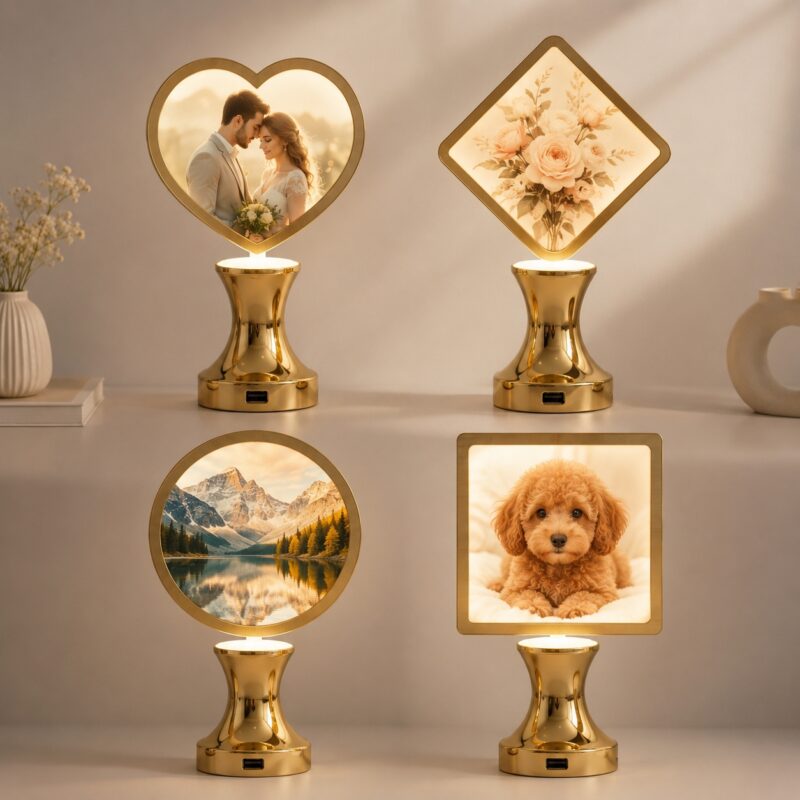 Sublimation Rotating Lamp