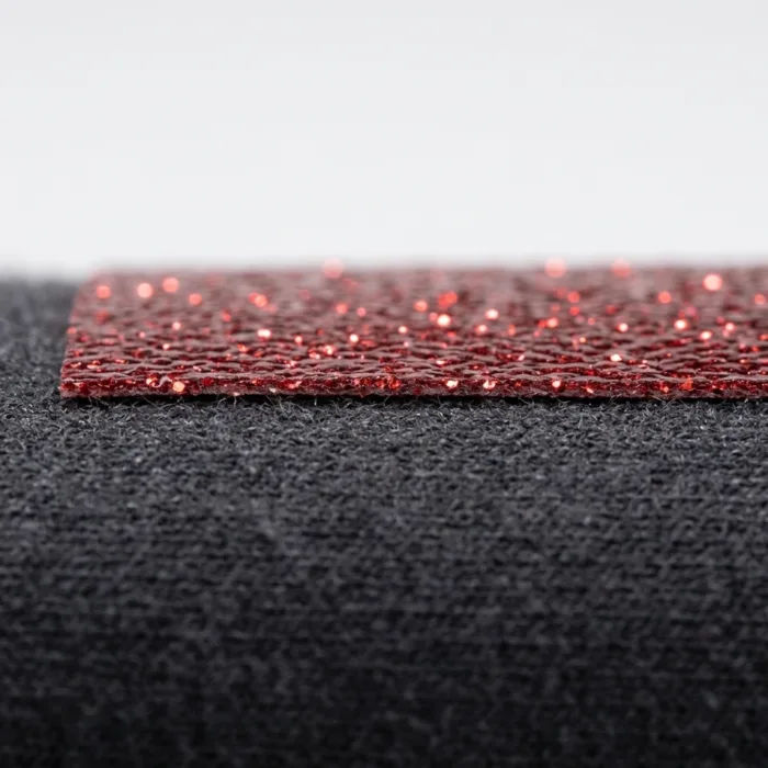 Glitter Vinyl - Red DURABILITY MACRO