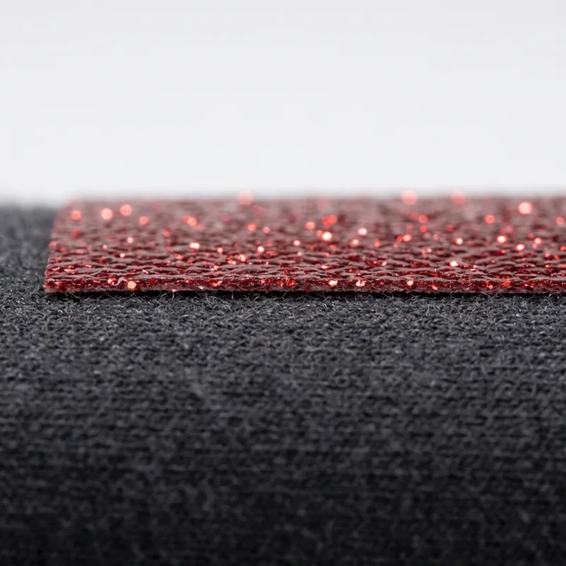 Glitter Vinyl Red DURABILITY MACRO Glitter Vinyl - Red DURABILITY MACRO