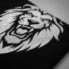 Glitter Vinyl - Silver FINISHED GARMENT APPLICATION