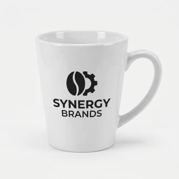 Conical White Mug CUSTOMIZATION POTENTIAL