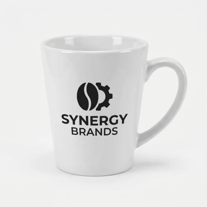 Conical White Mug CUSTOMIZATION POTENTIAL