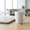 Conical White Mug 2 Conical White Mug MODERN OFFICE CONTEXT