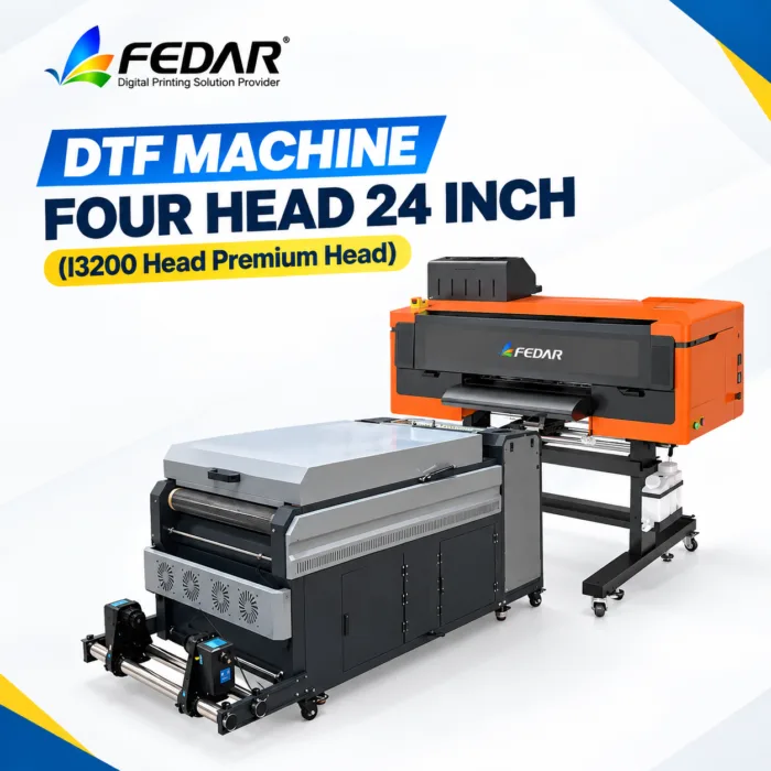 DTF Machine Four Head 24 Inch (I3200 Head Premimum Head) (2)