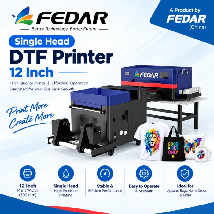 DTF Machine Single Head 12 Inch (XP600 Head) (1)