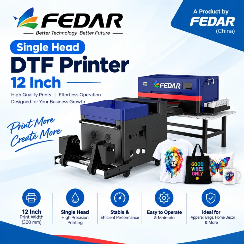 DTF Machine Single Head 12 Inch (XP600 Head) (1)