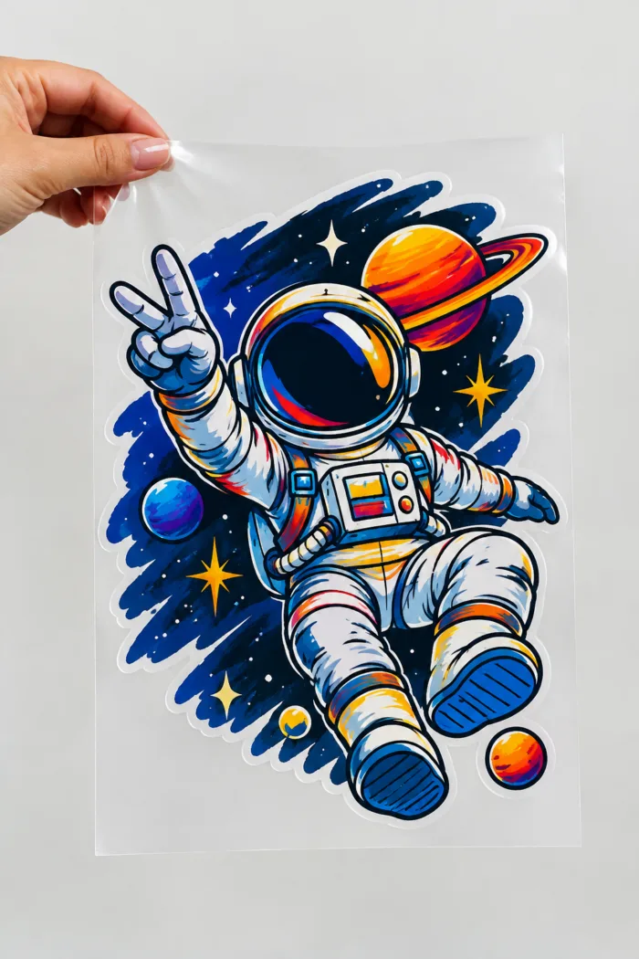 Astronaut Peace Sign Sticker Sheet