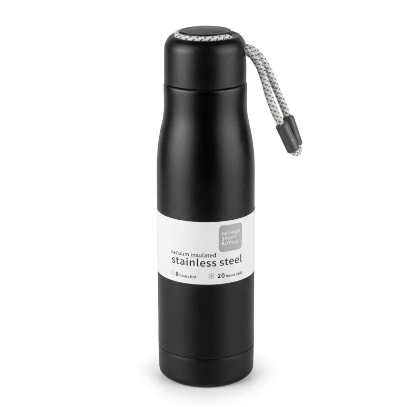 Ss Insulated Flask Black 500ml EXACT REPLICA