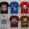 Vibrant Graphic T Shirt Collection